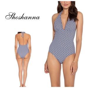 New. Shoshanna chevron swimsuit. Size 6 normally $240
